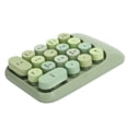 thumbnail image 1 of Casquette de Clavier Ronde Vintage Mécanique Numérique Ordinateur Portable 18 Touches, 1 of 7