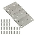 thumbnail image 1 of MasteelfCA 10 Pcs Plaques d'Angle Plates en Acier Inoxydable avec Vis de Fixation, 1 of 7