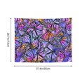thumbnail image 6 of Kdxio Watercolor Butterflies Wall Hanging Tapestries Banner For Bedroom College Dorm Home Living Room Party Decor 29X37 In, 6 of 8
