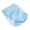 thumbnail image 4 of Pañal de tela para adultos, ropa interior de alta absorción, reutilizable, a prueba de fugas, protección contra la incontinencia, para hombres y mujeres, azul claro, 4 of 14
