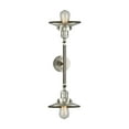 thumbnail image 2 of 208-OB-M5 Innovations Lighting Two Light Railroad Wall Sconce-18 Inches Wide by 8 Inches High, 2 of 7