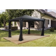 Sojag Monteserra 10 x 12 x 9 ft Black Gazebo