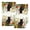 Style 2, variant on Black Cat & Potted Plant Themed Kitchen Towels and Hand Towels — 18 x 26 Inches | Featuring Cute Cactus & Botanical Patterns | Soft, Absorbent 100% Polyester Material | Ideal for Kitchen and Bathroom