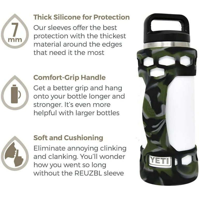 Thermalyfe Heavy Duty Silicone Boot Sleeve Protector for Yeti