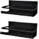 Refrigerator Shelf, Magnetic Spice Rack Refrigerator Shelf (Black)