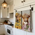 thumbnail image 5 of Highlands Cow Kitchen Towels 16x24in Absorbent Dish Cloths Farmhouses Hand Towels/tea Towels for Kitchen Bathroom Decor, 2pcs, 5 of 6