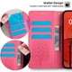 thumbnail image 5 of For vivo V50 Lite 5G Case PU Leather Wallet Phone Cover Tree Deer Imprinted - Green, 5 of 5