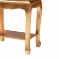 thumbnail image 5 of Baxton Studio Harriet Classic 1-Drawer End Table, 25-5/8"H x 19-3/4"W x 12-5/8"D, Gold, 5 of 8