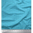 thumbnail image 1 of Soimoi Blue Cotton Duck Fabric Artistic Geometric Print Sewing Fabric Yard 56 Inch Wide, 1 of 3