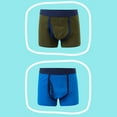 thumbnail image 6 of Boys Underwear Soft Cotton Boxer Briefs, 5-Pack, Sizes 100-140, 6 of 8