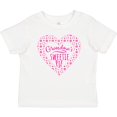 thumbnail image 3 of Inktastic Grandma's Sweetie Pie with Pink Hearts Boys or Girls Baby T-Shirt, 3 of 5