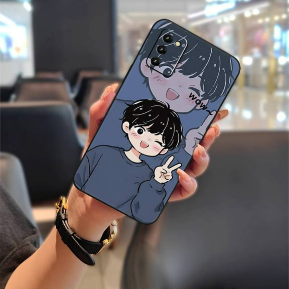 KDY-Phone Case For Samsung Galaxy A03S Asian Version/SM-A037F, Graffiti Anti-knock Phone Pouch Fashion Design Silicone Anti-dust Back Cover Soft case Protective TPU Cute Full wrap Couple