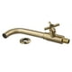 thumbnail image 3 of Wall Mounted Washbasin Taps Garden Bathroom Sink Faucets Single Cold Water, 3 of 11