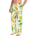 thumbnail image 3 of Kdxio St Patrick's Day1 Print Men's Sleep Pajama Pant Lounge Pants with Pockets, 3 of 8