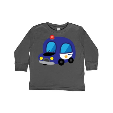 

Inktastic Policeman Cute Police Car Gift Toddler Boy or Toddler Girl Long Sleeve T-Shirt
