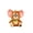 Jerry, variant on Warner Bros. Discovery Tom and Jerry, 8 inch Tom Plush - Super-soft and Huggable Plush Toy