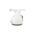thumbnail image 3 of DREAM PAIRS Women’s Ankle Strap Comfortable Dress Ballet D'Orsay Flats Shoes WHITE/PU DFA219 size 9.5, 3 of 5
