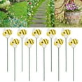thumbnail image 4 of 10Pcs Bee Garden Stakes Decor, Garden Stakes Decorative Bee on Stick Little Cute Resin Bee Yard Stakes Picks Yard Art Decorations for Outdoor Plant Pot Lawn Patio Corridor Flower Bed, 4 of 9
