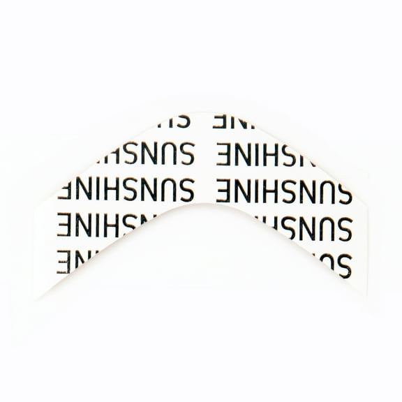 Sunshine Tape | Premium Wig Tape | 36 Pieces | Clear Double Sided Adhesive (A Curve)