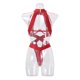 thumbnail image 4 of Lencería para mujer Babydoll Mamelucos Halter Neck Hollow Out Mono Ropa de dormir Lencería Body Fridja nalpqowj43040, 4 of 9