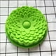 thumbnail image 4 of Molde de silicona BRI forma de flor verde para muffins pastel chocolate gelatina, 4 of 5