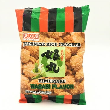 Amanoya Japanese Rice Cracker 3.45 oz Crunchy Sugar and Soy Coated ...