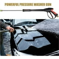 thumbnail image 6 of iMeshbean High Pressure Washer 4000PSI Car Washer High Pressure Power Washer Spray Gun Stick and 5800PSI Hose, Tips Kit, 6 of 9