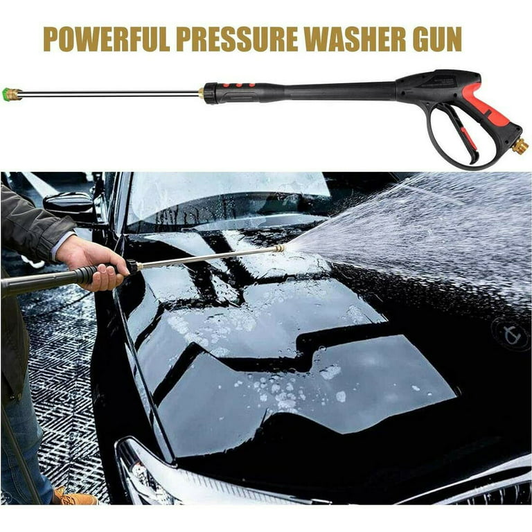 High Pressure 4000PSI Car Power Washer Spray Gun Wand Lance