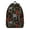 Black-19, variant on Boho Mushroom Backpack, Waterproof School Bag with Vintage Magical Forest Mushroom Print