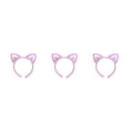 thumbnail image 4 of Diadema con orejas de gato Qarigey Rosa, 4 of 6