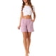 thumbnail image 2 of Pantalones cortos de pijama de modal para mujer INSPIRE CHIC, suaves y cómodos, con bolsillos, pantalones cortos elásticos de boxeador, ropa de dormir XS, rosa, 2 of 6