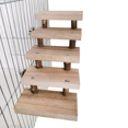 thumbnail image 5 of Juguete para hámster, trampolín para loros, escalera de madera para trepar, juguete para mascotas., 5 of 5