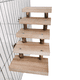 thumbnail image 4 of Juguete para hámster, trampolín para loros, escalera de madera para trepar, juguete para mascotas., 4 of 5