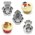 thumbnail image 3 of HomeLife 3Pcs/Set Baking Tools Convenient Operation Cookie Cutter Reusable Rust-Proof Biscuit Cutter, 3 of 13