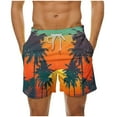 thumbnail image 2 of Jjayotai George Shorts Men Clearance Men's Swim Trunks Clearance, Beach Print Quick Dry Swimsuits, Board Shorts, Hawaiian Shorts, Shorts Men, 2 of 6
