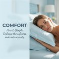 thumbnail image 3 of Unique Bargains 2 Pack Silk Pillowcase Set Smooth Cooling Envelope Closure Green, 3 of 5