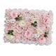 thumbnail image 5 of Panel de pared con flores artificiales, panel floral, panel de rosas, fondo champán, 5 of 9