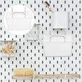 thumbnail image 2 of SHISUYAN Pegboard Bin Pegboard Accessory Plastic Storage Bin Pegboard Container with Pegboard Hook, 2 of 9