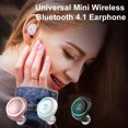 thumbnail image 3 of Twowood auricular A4 1pc Universal Mini Bluetooth inalámbrico, compatible con Bluetooth 4.1 auriculares auriculares auriculares auriculares, 3 of 7