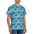 thumbnail image 5 of Rocae Party Shark Cute for Men's Moisture-Wicking Crew Tee - T-Shirt for Sports, Outdoor Activities, and Casual WearXX-Large, 5 of 9
