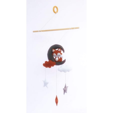 Baby Crib Mobile Fox - Baby Ceiling Mobile - Baby Gift - Baby Fox Mobile - Mobile for Nursery Decoration