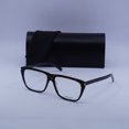 thumbnail image 3 of Saint Laurent SL434SLIM 002 57mm Square Eyeglass Frames Women's Dark Havana, 3 of 3