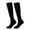 Black, variant on Unisex Compression Socks For Running Travel Recovery And Flight Circulation