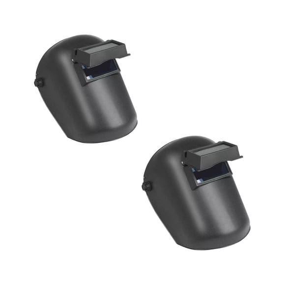 PRETUL 2 Pack Careta De Polietileno Para Soldar CASO-300-P negro