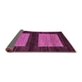 thumbnail image 2 of Ahgly Company Indoor Square Abstract Purple Modern Area Rugs, 7' Square, 2 of 4