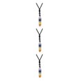 thumbnail image 1 of Youkk Clear Quartz Crystal Necklace Handmade Jewelry For Spiritual Growth Gift Choice MASTER STONE Colorful Crystal 3Set, 1 of 6