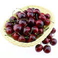 thumbnail image 3 of Cerezas Artificiales Sincero Modelo Fruta Realista Decoración Fiesta Cocina Paquete de 25, 3 of 5