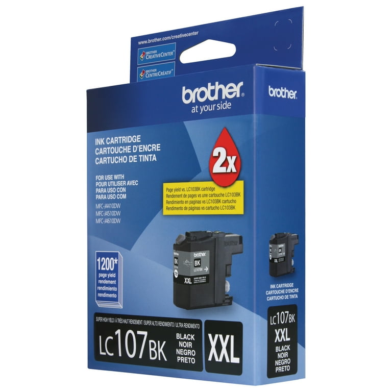LC107BK Innobella Super High-Yield Ink, 1,200 Page-Yield, Black LC107BK Innobella Super High-Yield Ink, 1,200 Page-Yield, Black