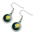 thumbnail image 2 of Electric Eel In Light bulb With Electricity Novelty Dangling Drop Charm Earrings, 2 of 4