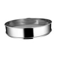 thumbnail image 3 of de harina de acero inoxidable, colador de malla fina para hornear pasteles, pan, herramienta de cocina, de harina redondo multifuncional 40 centímetros, 3 of 8